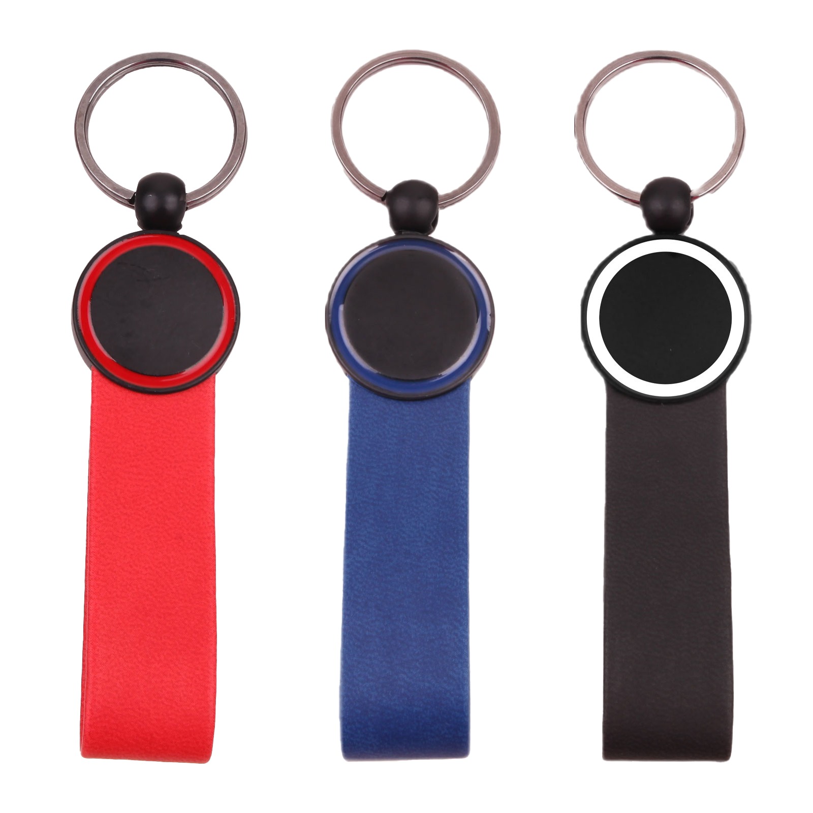 AYDER KIRMIZI METAL-DERİ ANAHTARLIK