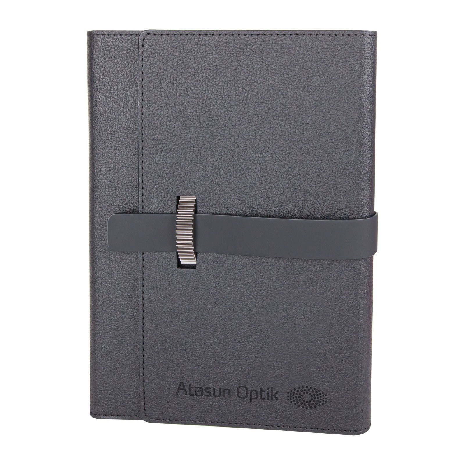 DEMİRTEPE SİYAH TARİHSİZ ORGANİZER DEFTER (17x21,5CM)