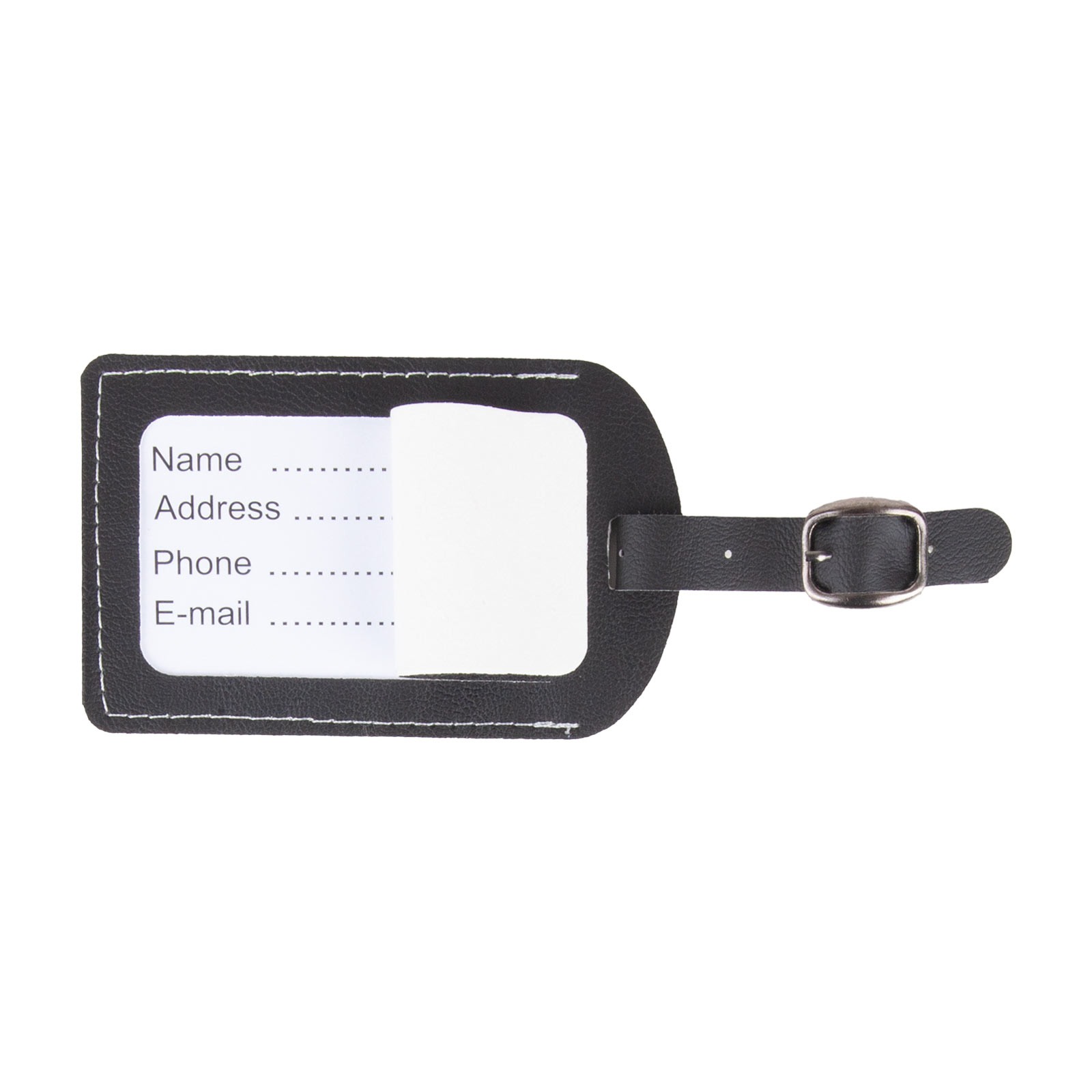 BAGAJ ETİKETİ BEYAZ DERİ