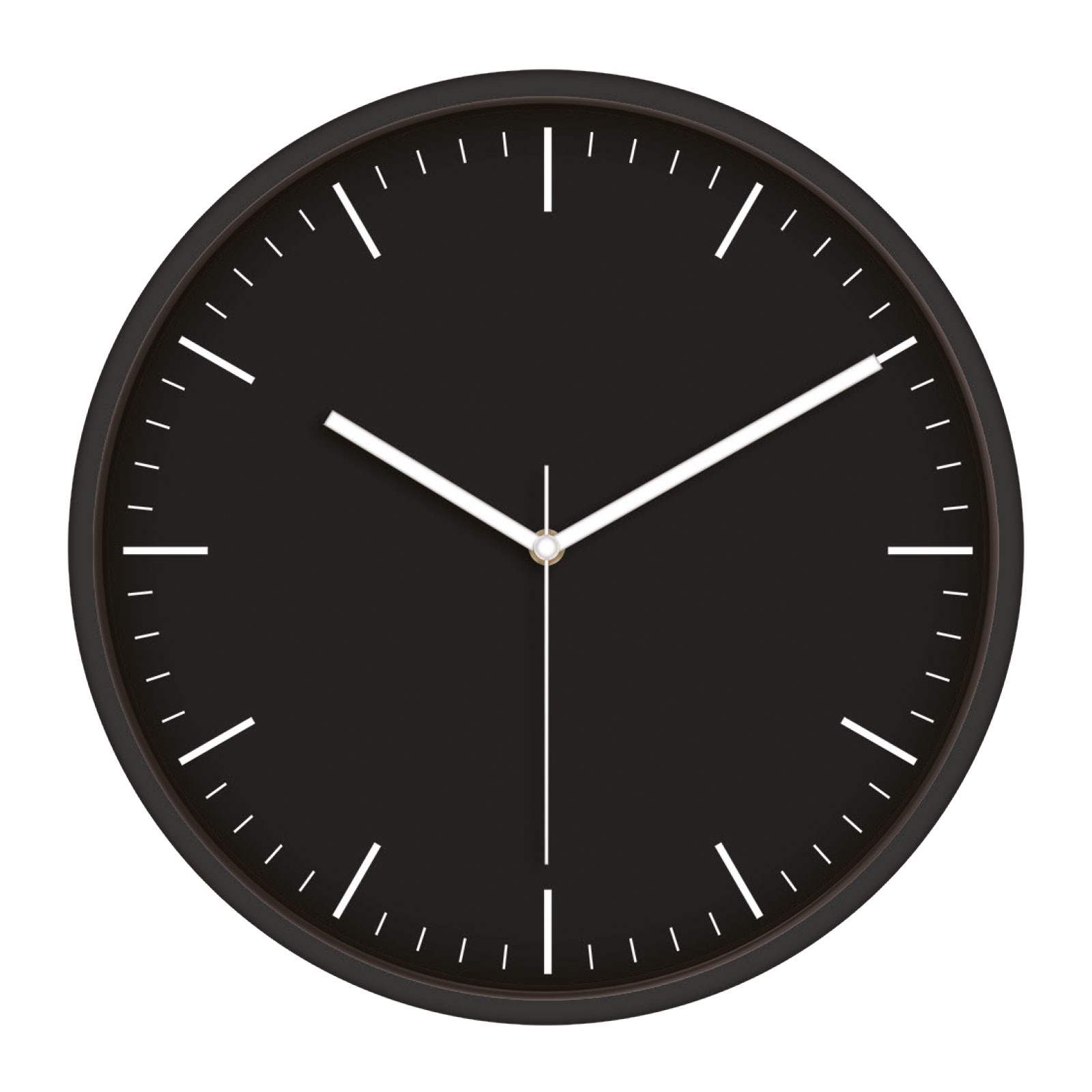 5193 MİMAS186 AHŞAP PLASTİK KASA DUVAR SAATİ (380 MM)