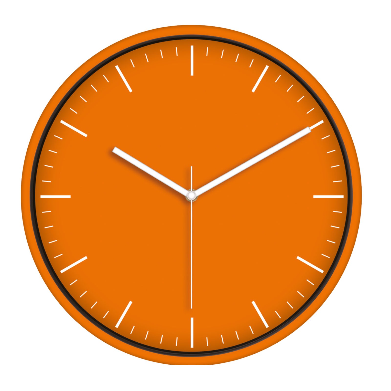 5193 MİMAS186 AHŞAP PLASTİK KASA DUVAR SAATİ (380 MM)