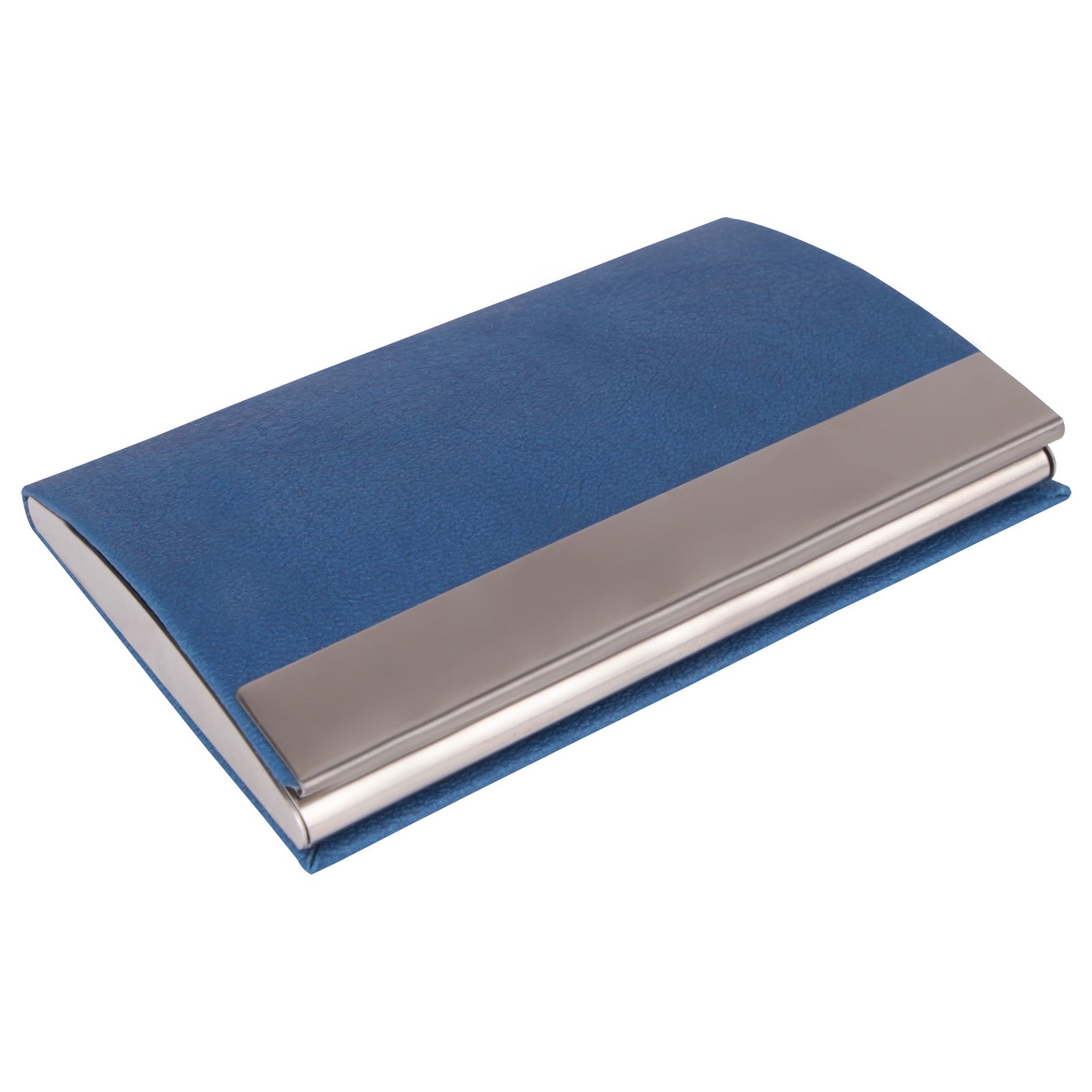 NAZENDE LACİVERT DERİ KARTVİZİTLİK